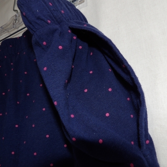 U.s. Polo Assn Women's Polo Shorts 2X Blue Polka Dot Pockets - Picture 7 of 8